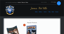 Desktop Screenshot of jamesartville.com